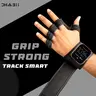 Dhabii Unisex Multi-Size Gym Accessories Workout Gloves - Smart Watch Compatible, Neoprene Wrist Support, Hand Support & Wrist Protection, Breathable, Lightweight, Soft Foam Cushioning, Anti-Skid, Open/Closed Display (XL, L Available)