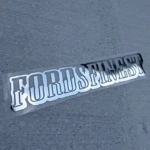 Chrome FordsFinest Sticker