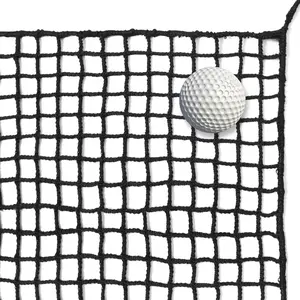 Golf Practice Net Heavy Duty, 400GSM Golf Ball Hitting Nets for Backyard Garage Indoor Outdoor, Adjustable Barrier Protective Batting Net for Baseball Hockey Soccer  Netting