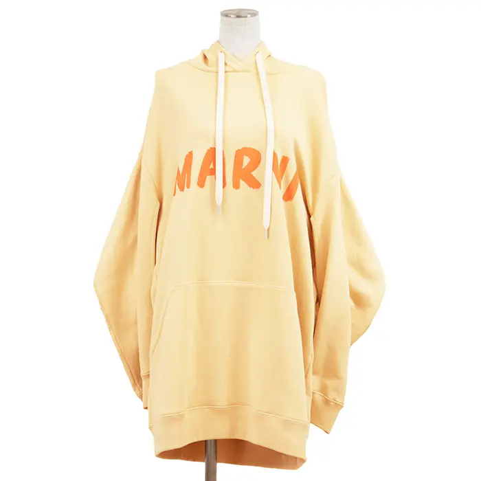 Pre-owned MARNI Cotton Small Leather Goods Sweat Hoodie