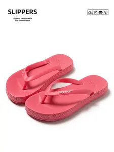 Women's Summer Comfortable Anti-Slip Sandals, Lightweight Indoor Home Shoes, Easy Wear Beachwear, Perfect for Outdoor & Indoor Use, Minimalist Flip Flops