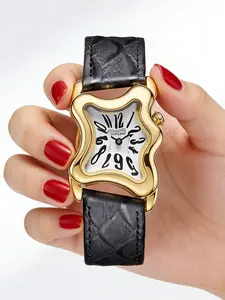 Women's Classic Square Quartz Watch, Roman Numeral Dial, PU Leather Strap, Vintage Style, Perfect Mother's Day Gift, Analog Display, Square Dial Wristwatch