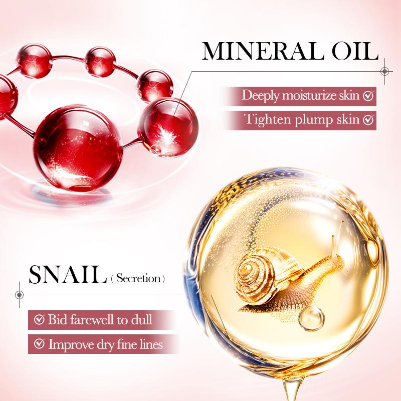 Snails Face Cream, Mineral Oil Infused Hydrating Plumping Cream, Skin-Friendly Compact Repair Formula, Light weight Daily Facial Moisturizer for Dry Skin Care