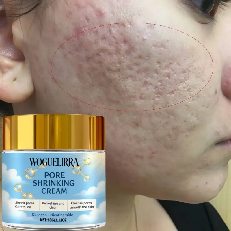 Collagen Pore Tightening Cream, Skincare Product, Smooths Rough Skin, Plant Extract Essence, Centella Asiatica Extract, Gentle Formula, Ideal Gift for Girlfriend, Collagen Complex Moisturizer