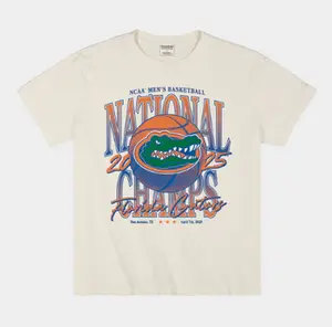 Florida Men's Basketball 2025 National Champs Heavyweight Tee T Shirt, Sweatshirt, Hoodie Sport Trending