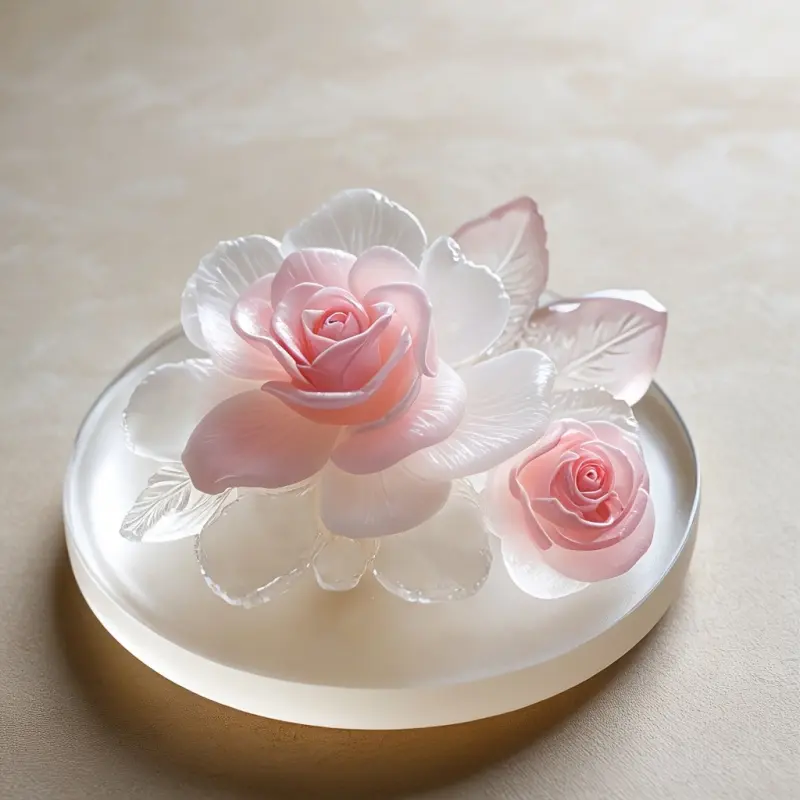 Elegant gardenia silicone mold, resin casting mold, suitable for handmade aromatherapy candles, resin crafts, soap, clay, gypsum, handicraft; Perfect for home decor, Valentine's Day, and Mother's Day handmade gifts