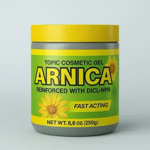 Large Arnica pomada muscular 250g - Arnica Massage Balm - 250g | Soothing Full-Body Care
