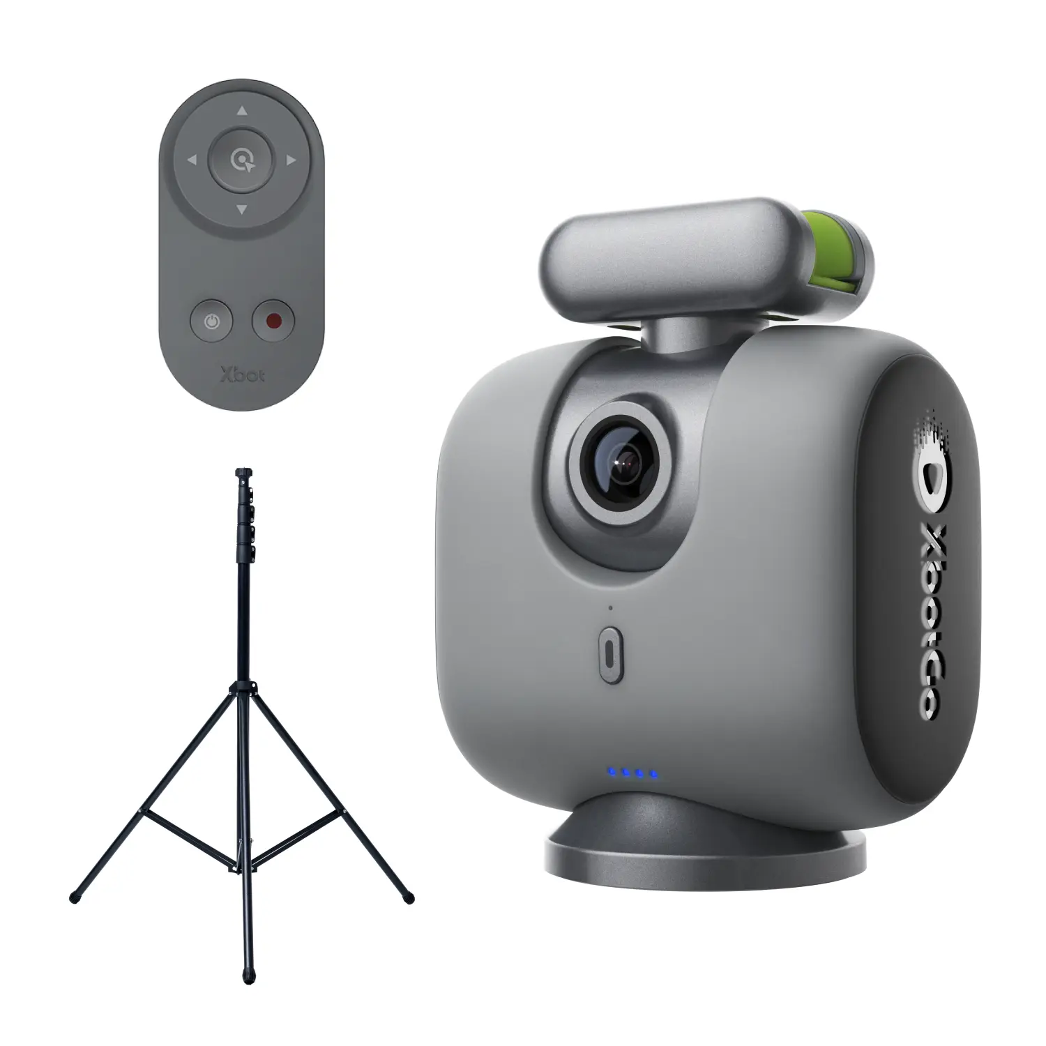 XbotGo Chameleon AI Sports Camera(Lava Graphite) + T4 13ft Tripod Bundle, 4K 60FPS Soccer Basketball Tracking Camera for Team Sports Game Recording, Live Streaming