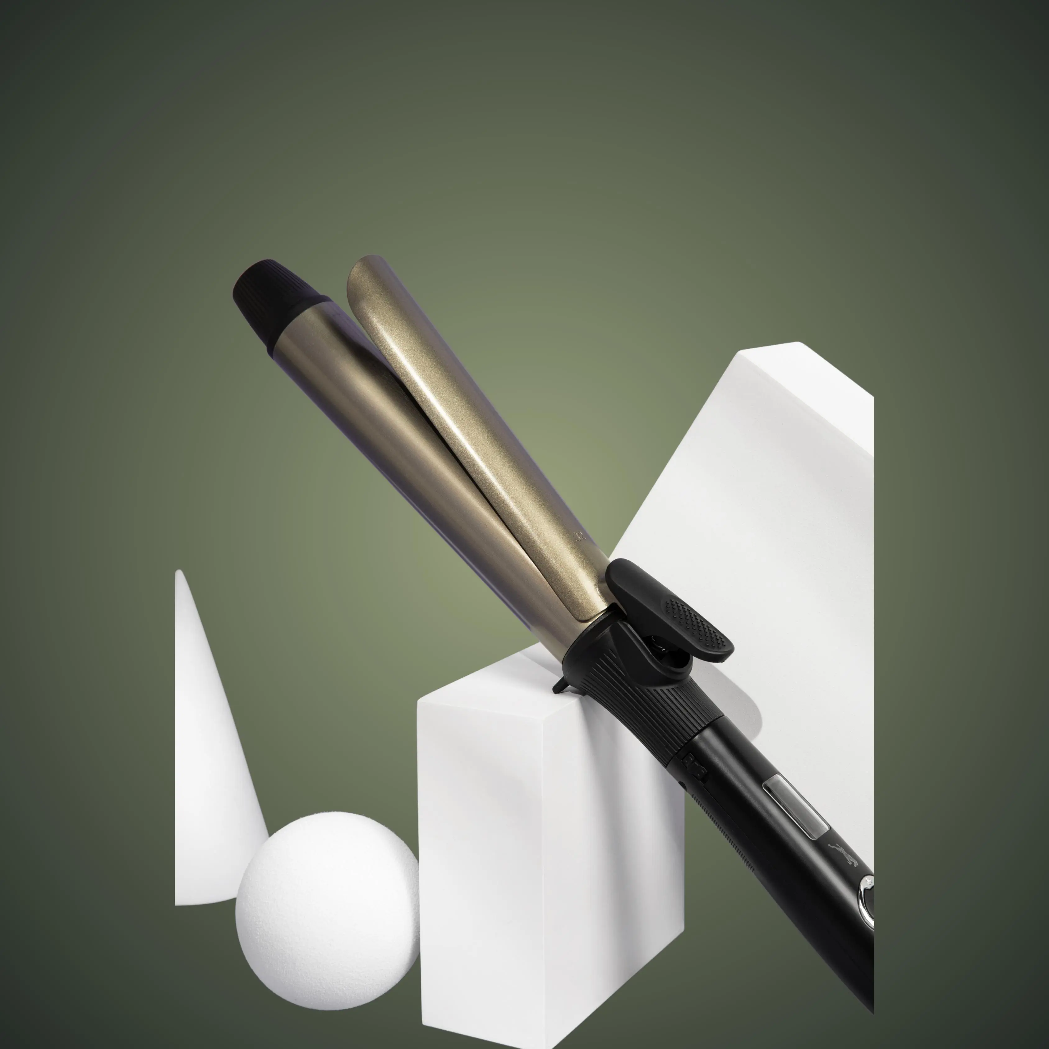 Curling Iron With Clamp 1.25"