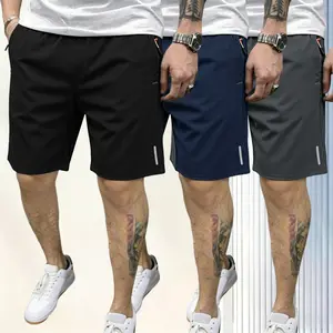 Men's 3-Pack Quick-Dry Athletic Shorts,Loose Trendy Casual Everyday Comfortable Versatile, Anti-Pilling Durable, Machine Washable,Menswear SpringStatements