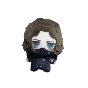 Winter Soldier Plush Toy Starfish Body Plush Doll Surrounding Characters Keychain Pendant Plush Doll 10cm