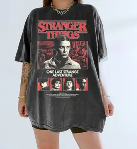Stranger Things One Last Strange Adventure Comfort Colors T-shirt