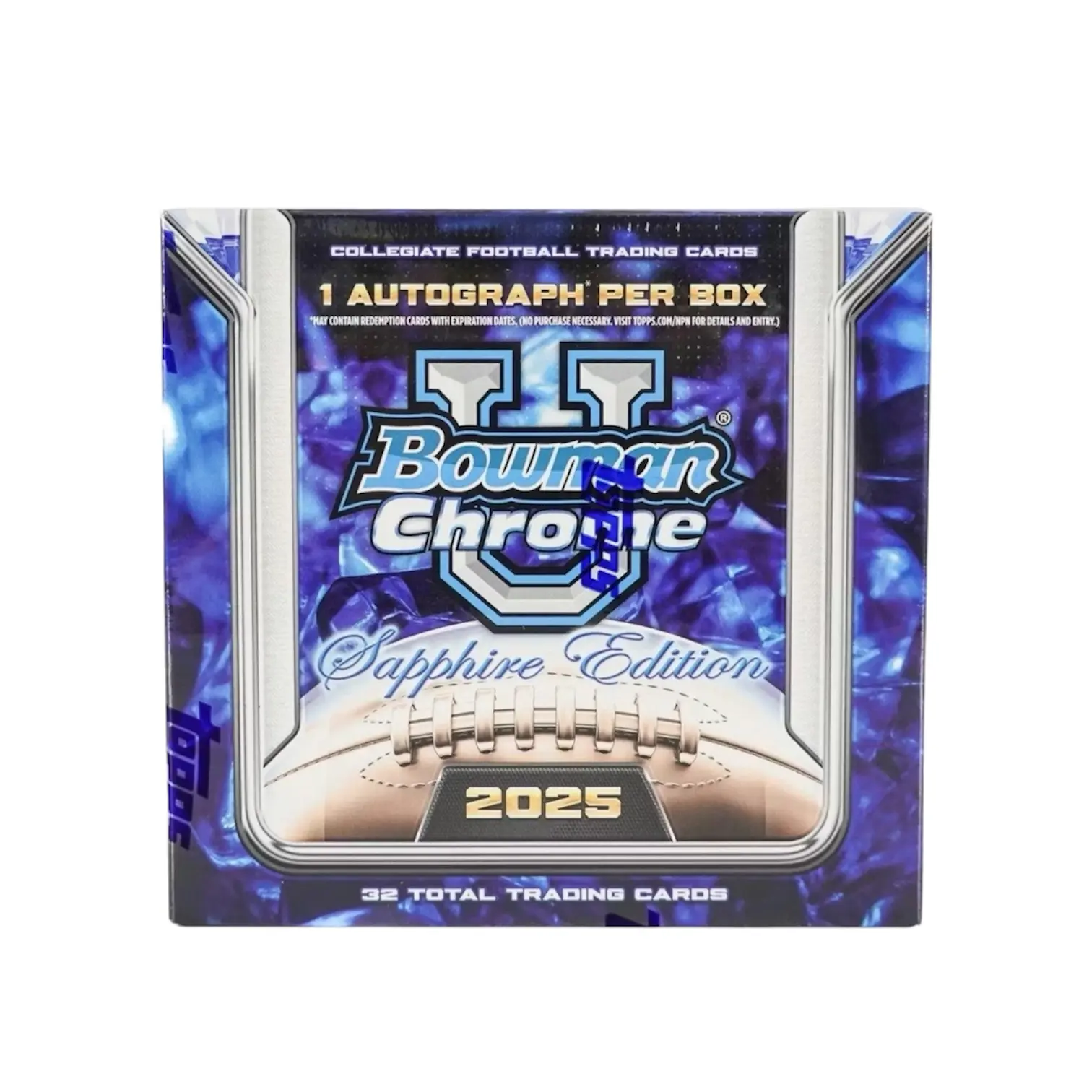 Topps Bowman U Chrome Sapphire Football Hobby 2025