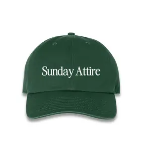 'Sunday Attire' hat in Green