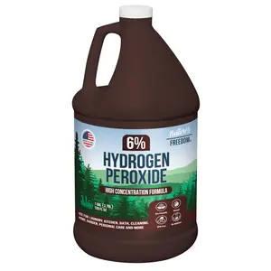 Hydrogen Peroxide 6% Concentrate, Food Grade H2O2 and Purified Water Only