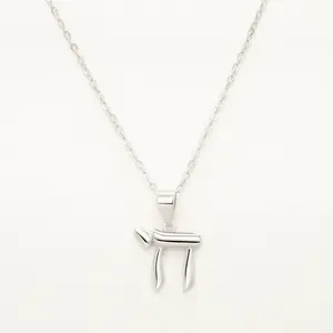 925 Sterling Silver Chai Necklace