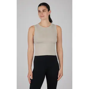 Seamless Slim Fit High Neck Tank