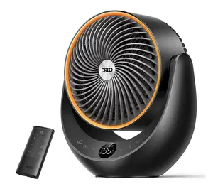 Portable Oscillating Space Heater and Table Fan