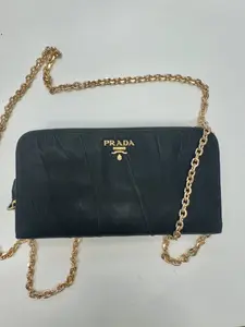 Pre-owned PRADA Nylon Crossbody Bags Zip Wallet