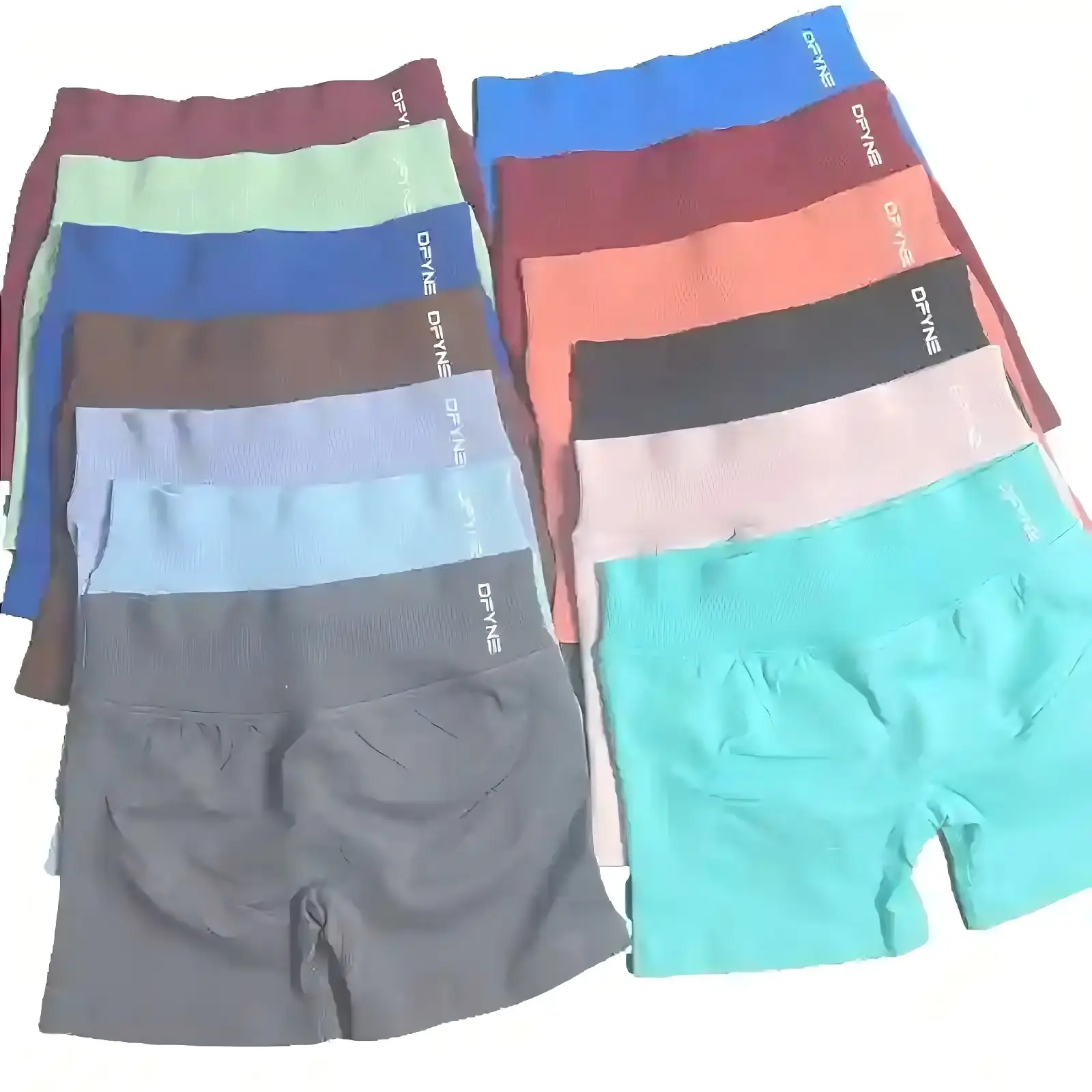 DFYNE IMPACT Shorts 4.5", High Waist Women Gym Shorts, Fitness Fashion, Active Wear Comfortable & Stylish