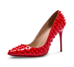 Spikes Red Sole High Heel Pumps