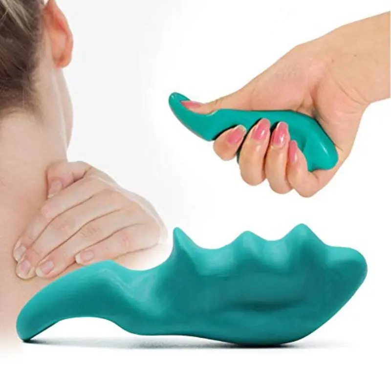 1 PC Thumb Saver Massage Tools Deep Tissue Massager Trigger Point Tool Pressure Reflexology Professional Neck Shoulder Back Foot Equipment for Therapists, Manual fascia muscle relaxation tool, Relaxation aid, suitable for home use, daily life and office
