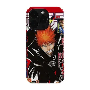 BLEACH Ichigo Kurosaki Phone Case: Retro Manga Cover Style, Relive the Soul Reaper iPhone17 17promax 16 15 14 13