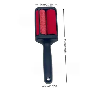 Chom Chom Roller Sticky Roll Mini Pet Hair Remover, Reusable Fabric Cleaner for Clothes Sofa Car, Efficient Fur Removal Tool