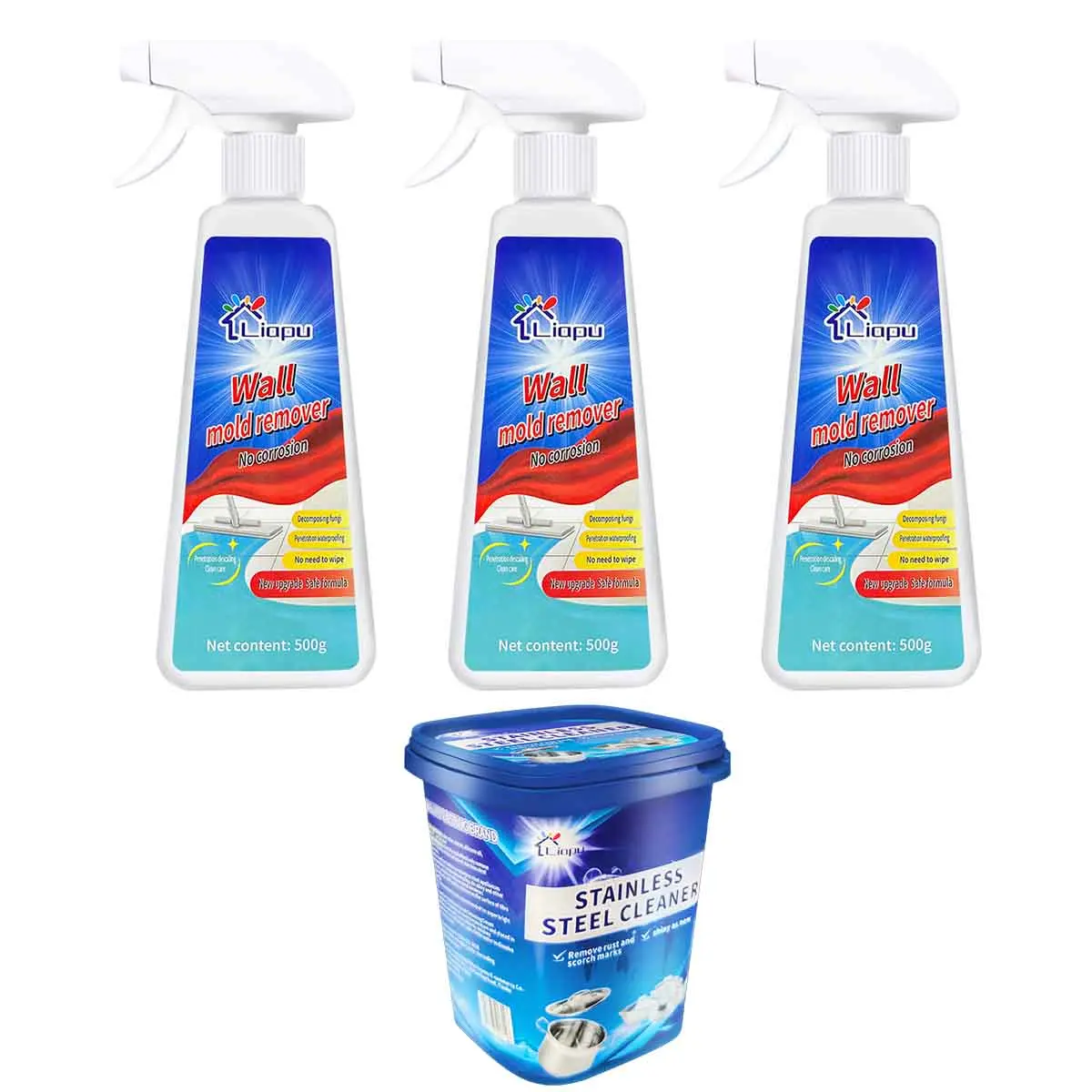 3PC+Rust removal paste