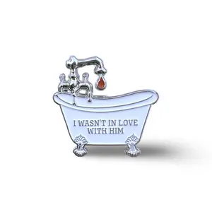 I Wasn’t In Love With Him (Saltburn) Bathtub Enamel Pin