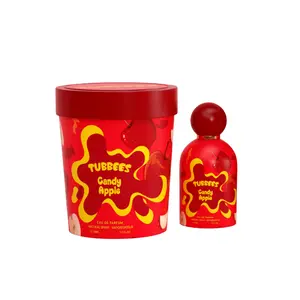 Tubbees Grandeur Candy Apple Eau de Parfum 50ML 1.7FL.OZ Natural Spray Vaporisateur with Crisp Apples Cotton Candy Cinnamon Sugar Red Fruits & Delicate Florals