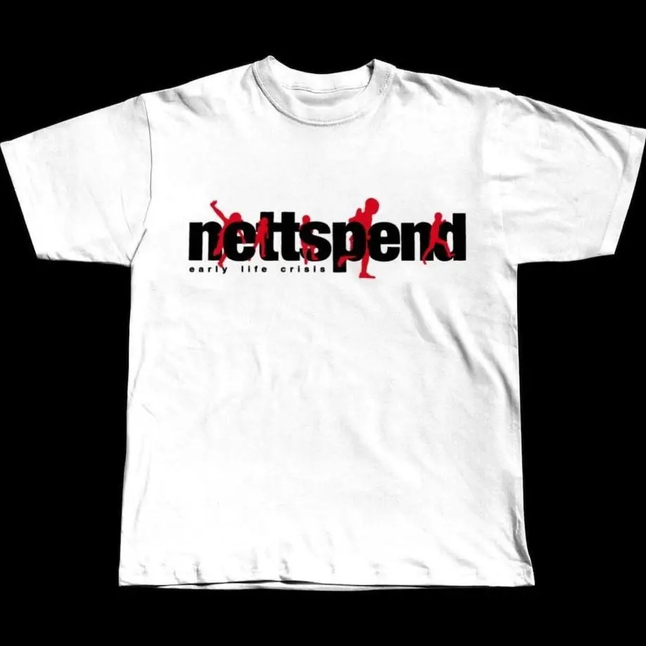 Nettspend Early life crisis ERL graphic Invert Tour tee shirt Underground Osamason