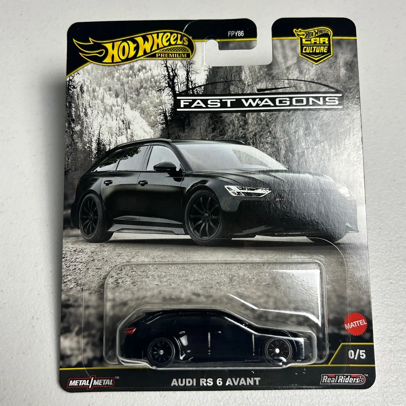 Hot Wheels 1:64 Car Culture Fast Wagons Audi RS 6 Avant 0/5 Chase