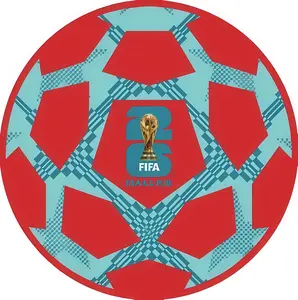 FIFA World Cup 2026 Official Puzzles - USA Soccer Ball Wooden Puzzles for Adults, 200 Pieces Unique Shaped Football Puzzles, Sports Gift for Fans, Football Cups Memorabilia, 5MM Thick,11.8 X 11.8 Inch