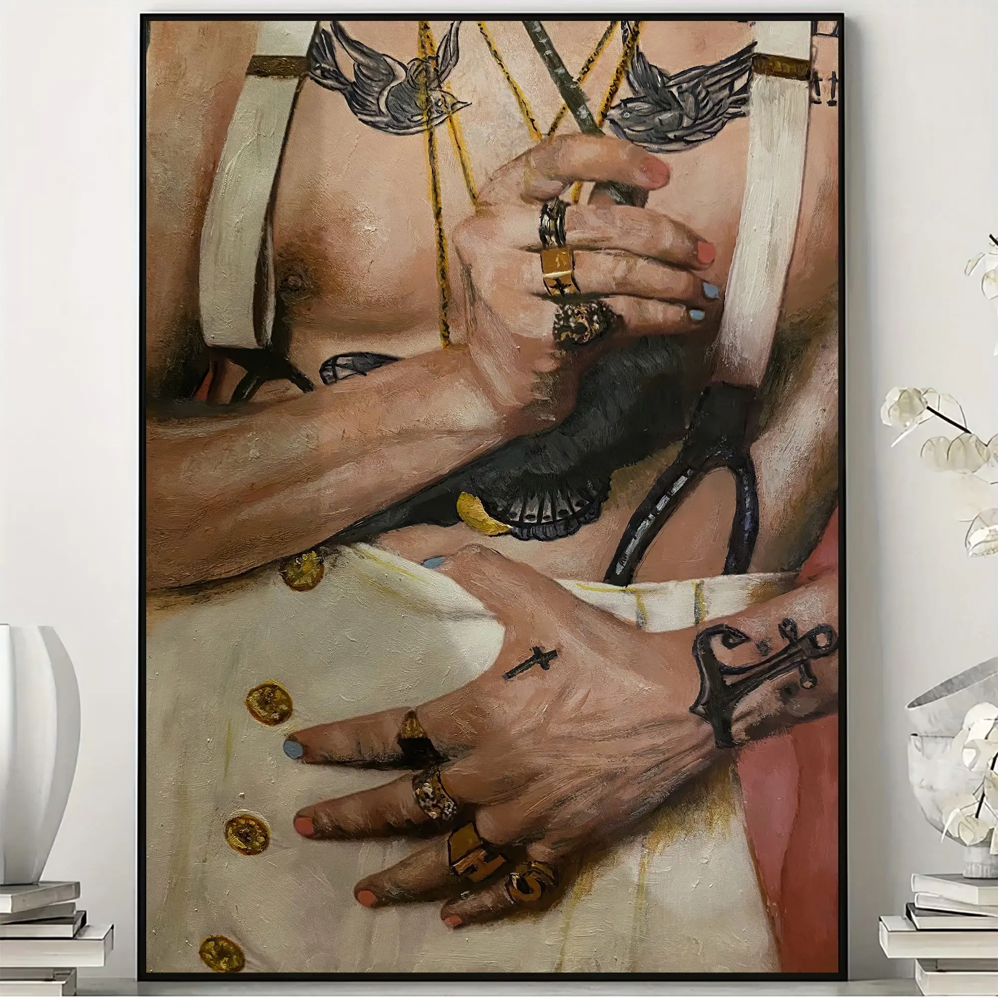Harry Styles Poster, Vintage Music Art Prints for Pop Fans, Bedroom Dorm Gallery Wall Decor
