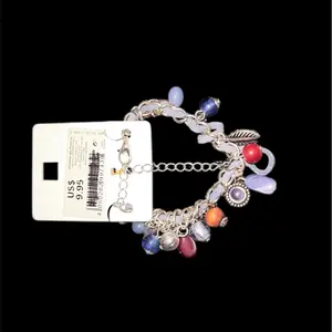 USS Colorful Beaded Charm Bracelets & Bangles - Stylish Casual Wear Accessories for Jeans Dresses or Shorts - Vibrant Beads for a Cheerful Vibe - Versatile and Stylish Design