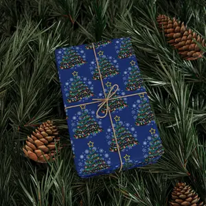 On the Road Again Holiday Gift Wrap