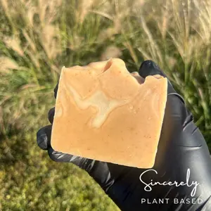 Coconut Milk & Turmeric Soap Bar- vegan, plant based, natural, soothing