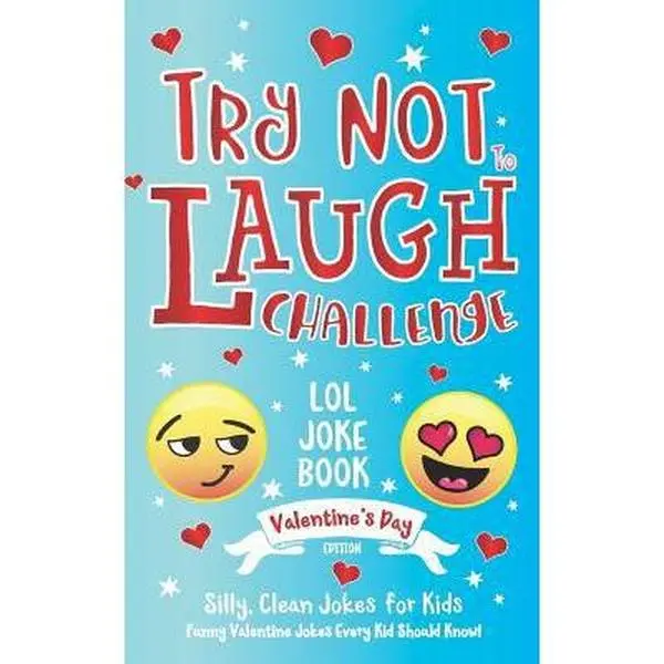 USED Book - Try Not to Laugh Challenge LOL Joke Book Valentine's Day Edition: Silly, Clean Joke for Kids Funny Valentine Jokes Every Kid Should Know! Ages 6, 7, 8 by Adams, C. S. (Paperback) - english