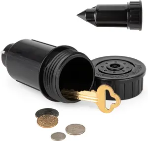 2-Pack Sprinkler Key Hider – Waterproof Underground Key Safe for Garden & Lawn