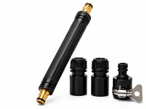 High Pressure Hose Nozzle Kit, Multi-Function Garden Water Spray Gun with Quick Connect Adapters for Car Washing, Garden Watering & Outdoor Cleaning