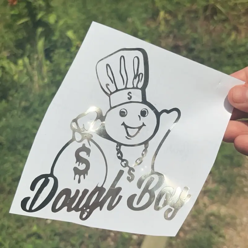 Dough boy 5x5 Mirror vinyl