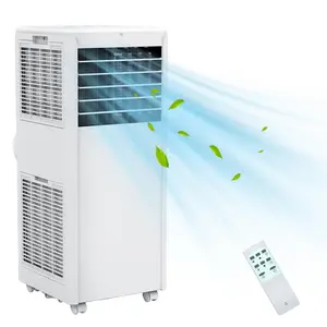 Garvee 8000 BTU Portable Air Conditioner, 3-in-1 Cooling Smart Compact AC Unit with Remote Control for Rooms up to 350 Sq.Ft, Silent Mode,24H Timer & Window Kit Included