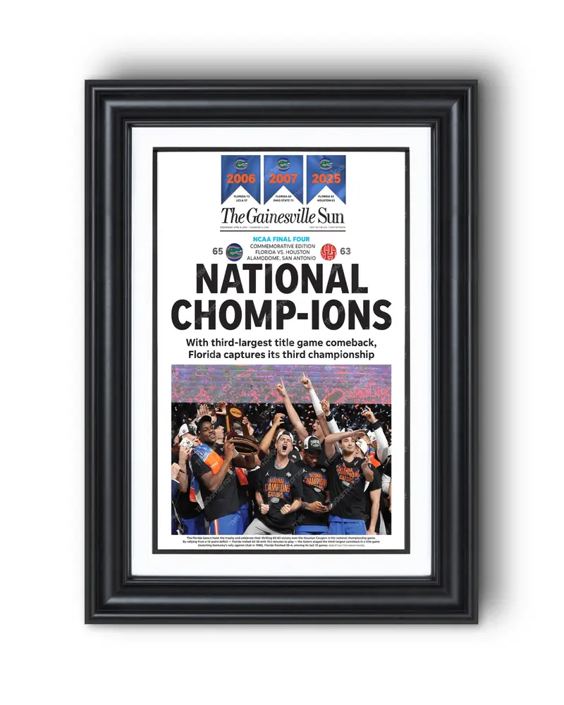 2025 Florida Gators NCAA Basketball 'NATIONAL CHOMPIONS!
