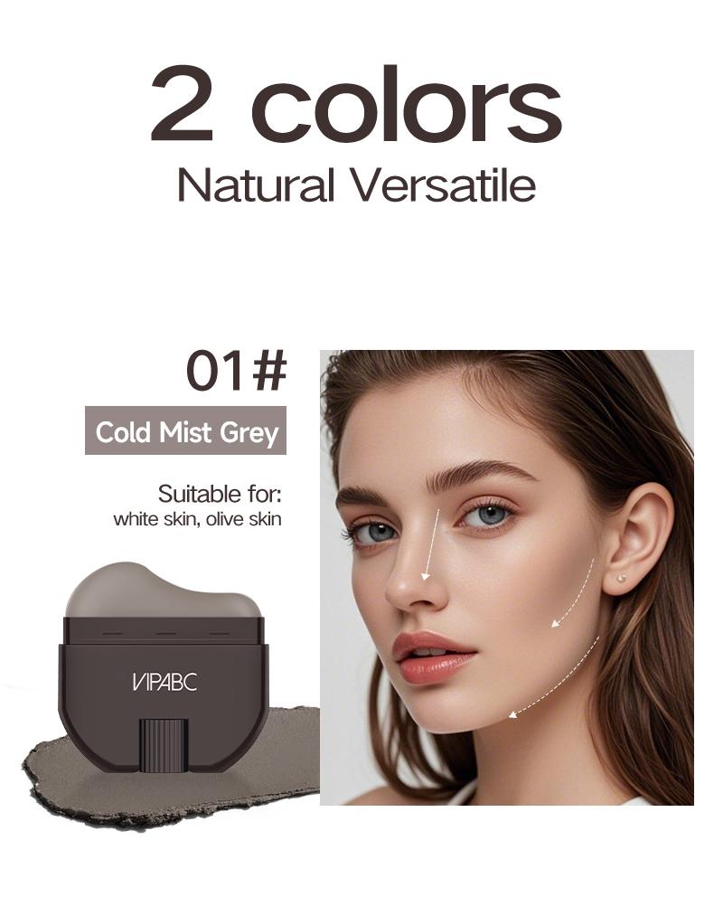 VIPABC Contour Stick – One-Pat Precise Shaping for Smooth, Natural 3D Face Contour