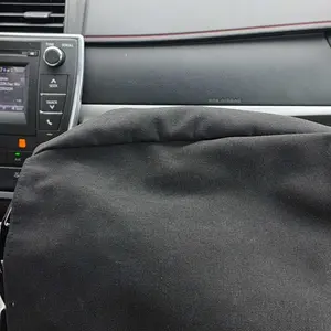 Men's Plain Canvas Crossbody Bag, Solid Color Trendy Versatile Crossbody Bag with Cartoon Charm, Large Capacity Daily Commuting Shoulder Bag for Work & School