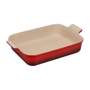Le Creuset 4 Qt. Rectangular Heritage Baking Dish | Cerise/Cherry Red