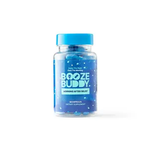 Booze Buddy Morning After Relief Hangover Supplement - All Natural Relief 48 Capsules