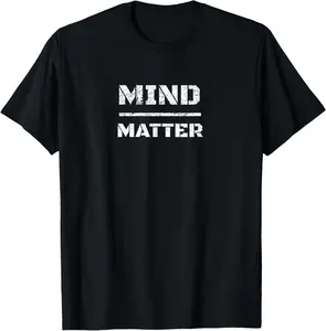 Menswear 100% Natural Cotton Short-Sleeve Graphic Fabric Unisex T-Shirt, Ideal for Mind Over Matter Army Bootcamp Basic Training