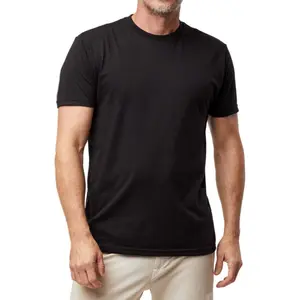 Fresh Clean Threads Men's Crew Neck T-Shirts – Short Sleeve, Fitted Style, Soft Cotton-Poly Blend, Tag-Free Comfort